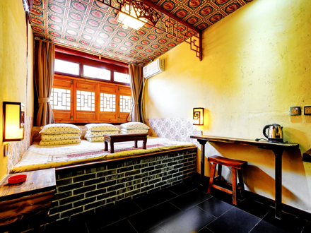 义成德钱庄民宿之明清流年家庭炕