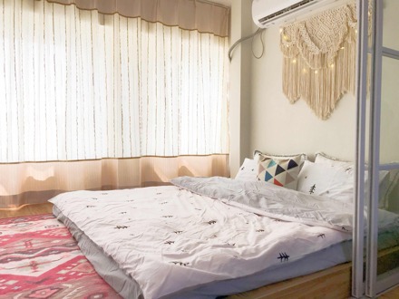 刘公岛幸福门市中心ins风复式海景电梯房