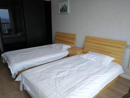 刘公岛码头竹岛大润发楼上民宿海景房整租