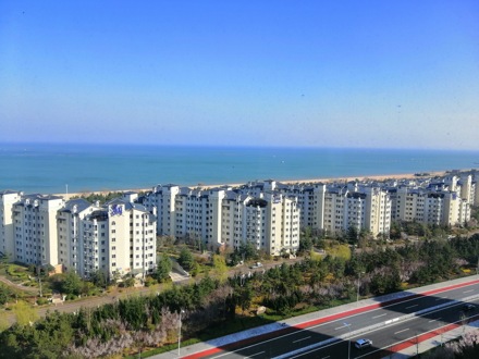 荣成自在澜湾海景房看海效果好一室一厅大床房