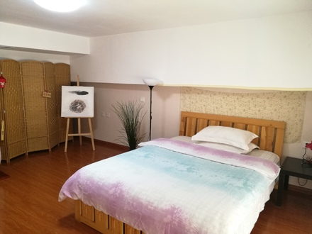 东疆湾邮轮母港loft温泉海景公寓