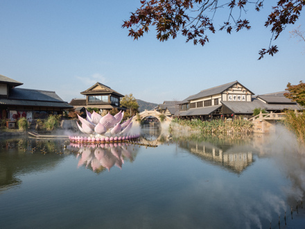 靈山小鎮·拈花灣景區內 花園庭院的禪意套房