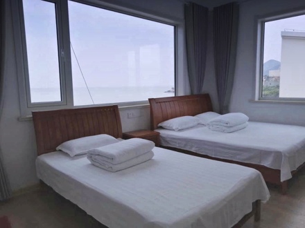 连云港连岛全海景双床房